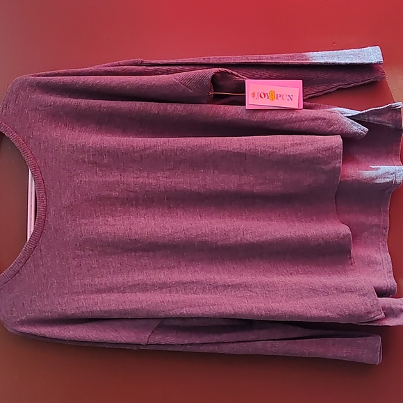 NWT Joyspun Long Sleeve Top - Picture 2 of 7